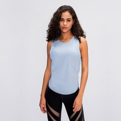 Strapless quick-drying loose sleeveless blouse