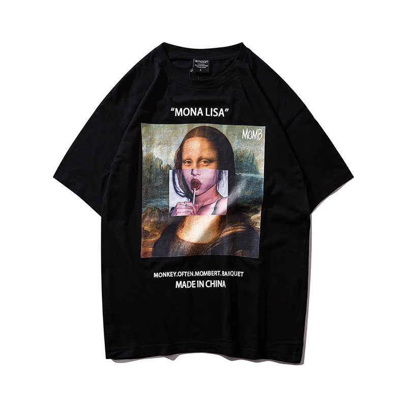 Oil painting t-shirt