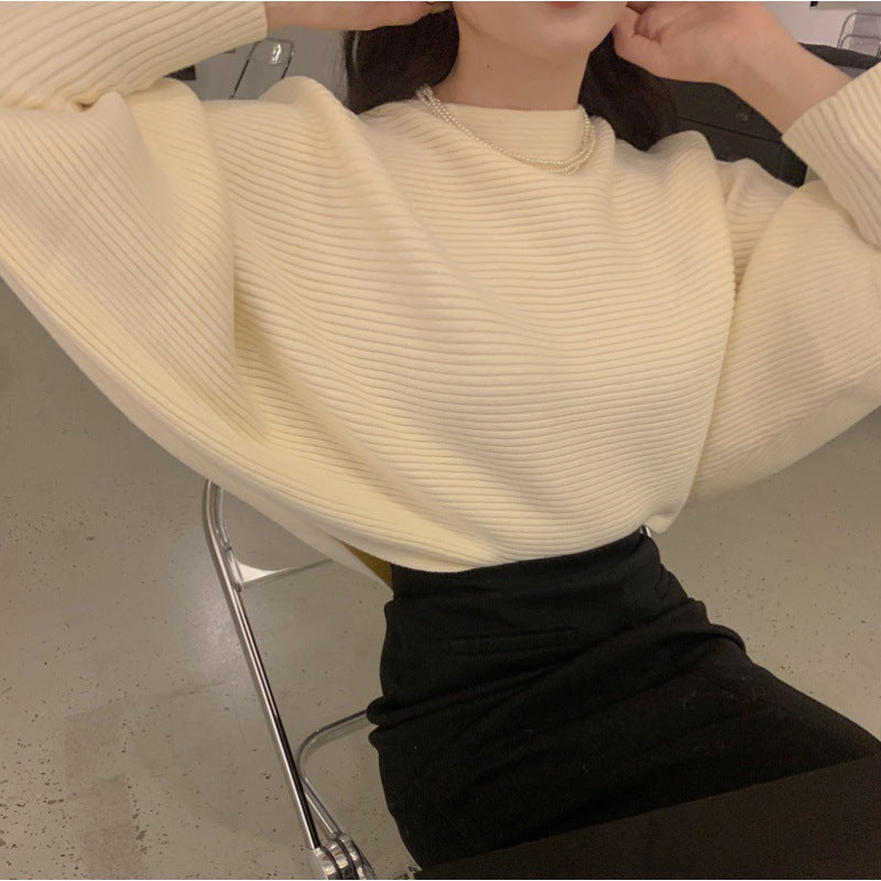 Women's Fashionable Temperament Long-sleeved Sweater