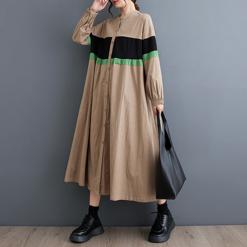 Robe amincissante rétro à la mode pour femmes