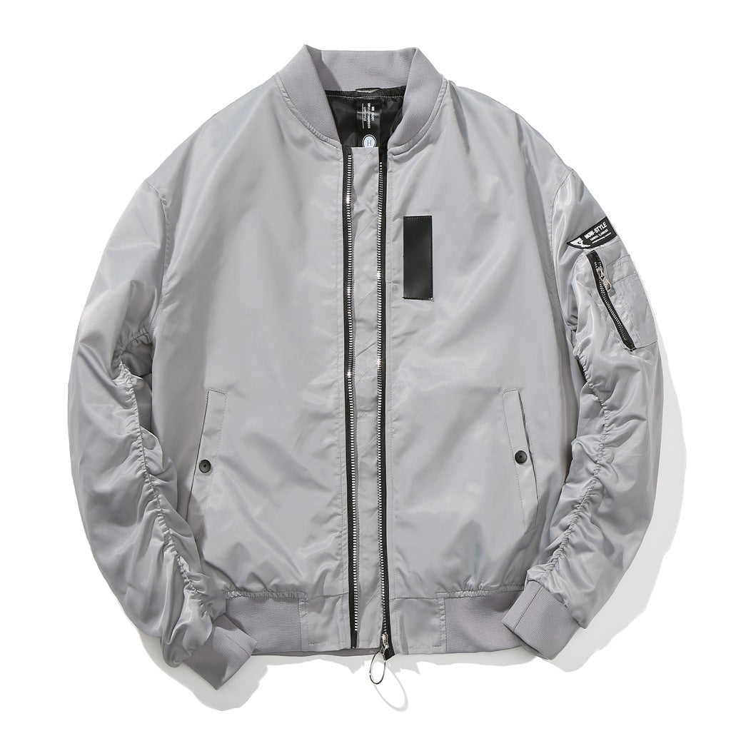 Pilot jacket baseball uniform