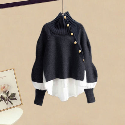 Women's Dress Fashionable Design Autumn Sweater