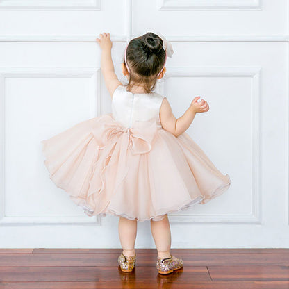 Vestido de princesa para bebé niña año completo