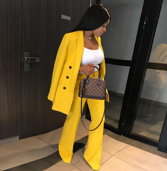 Veste blazer jaune