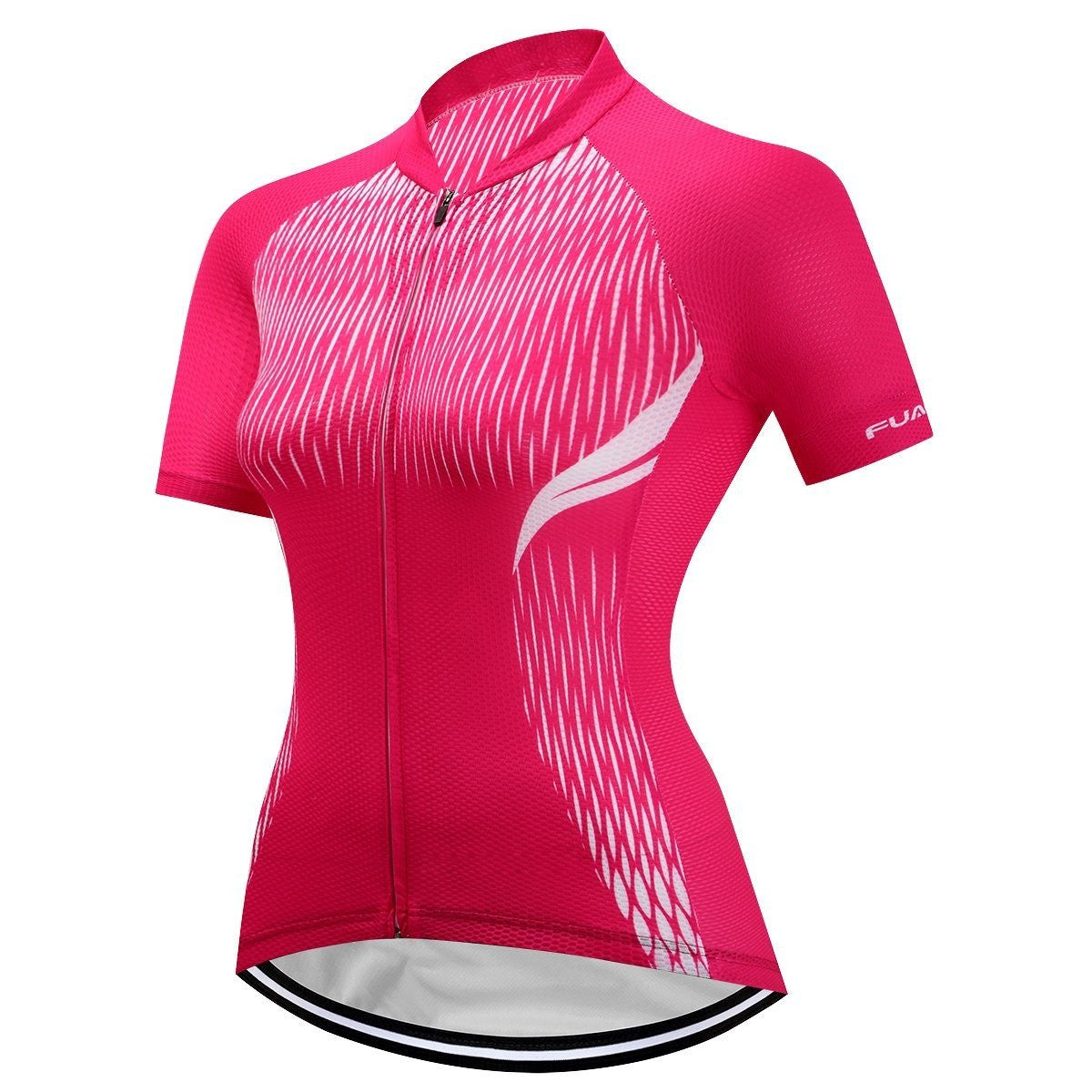 Ropa de ciclismo que capilariza el sudor y de secado rápido.