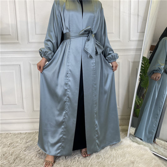 Robe cardigan musulmane islamique à la mode