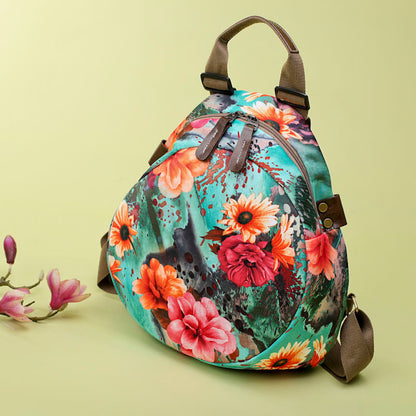 Mini mochila impermeable de tela Oxford con estampado personalizado