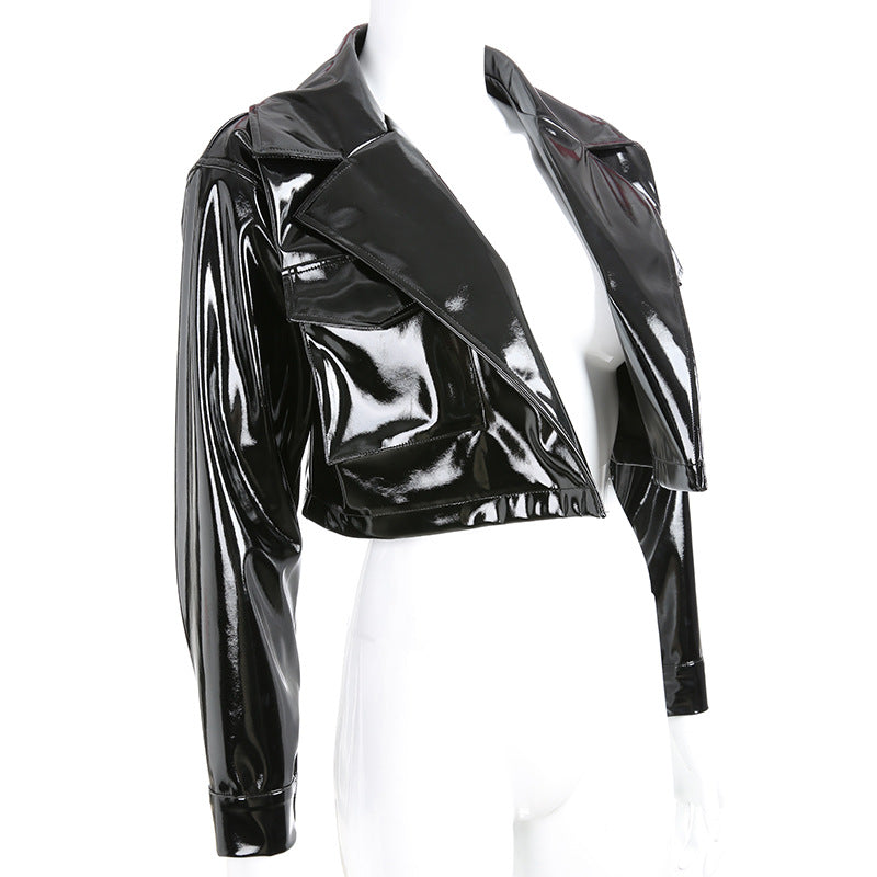 Blouson de moto en cuir