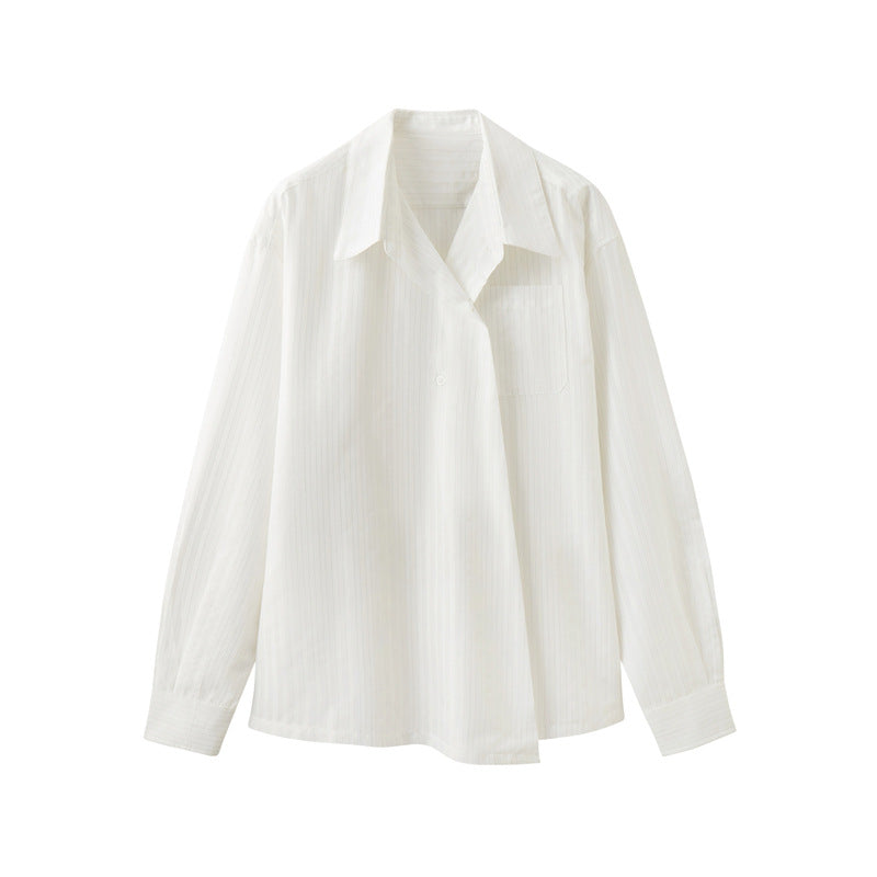 Chemise française blanche femme