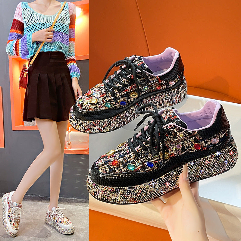 Board Shoes Thick Sole Low-cut Fashion Sports