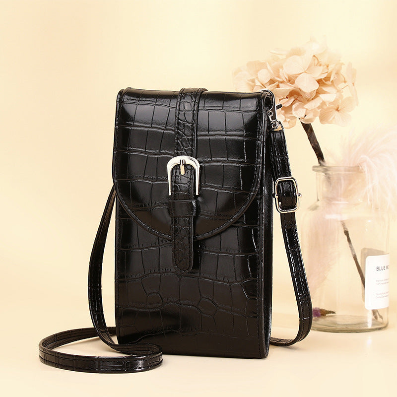 Xia Xiaofang Bag Belt Buckle Shoulder Bag Custom Mobile Phone Bag