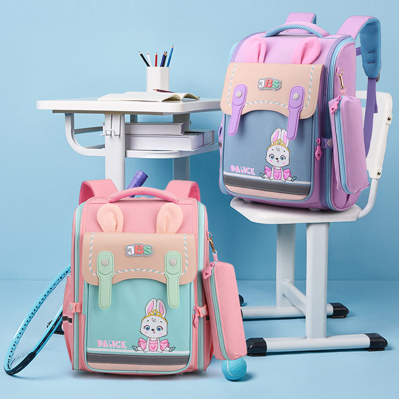 Mochila para estudiantes de primaria Mochila de gran capacidad para niños