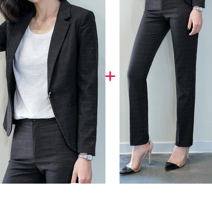 Costume pantalon professionnel OL Commuter pour femme 