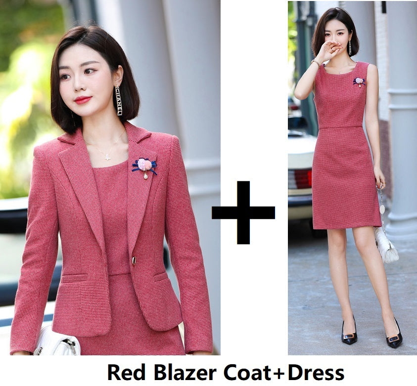 Temperament High Sense Business Long-sleeved Suit