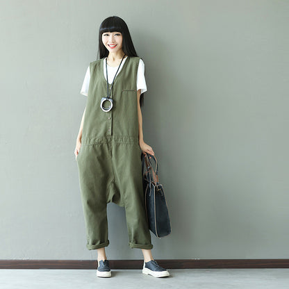 Vintage Personality Special Pants Jumpsuit Ladies