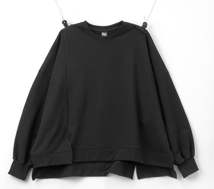 Loose Plus Size Sports Sweatshirt Cotton Terry