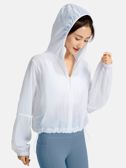 Blouse respirante de remise en forme de protection solaire extérieure en vrac