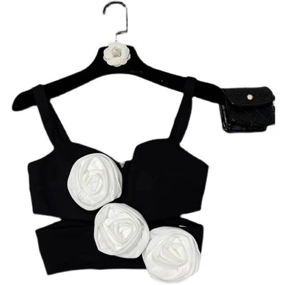 Rose Slimming Midriff Outfit Camisole