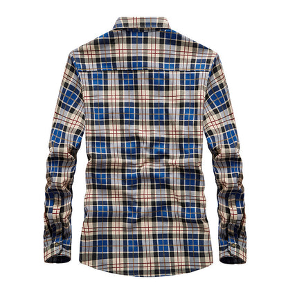 Men's Plaid Casual Shirt