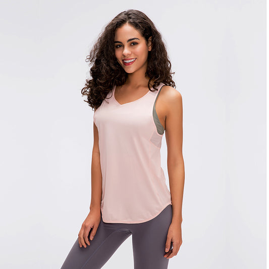 Blouse de sport pour vêtements de yoga pour femmes