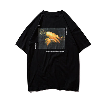 Oil painting t-shirt