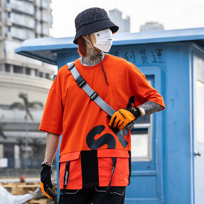 Harajuku style hip-hop T-shirt