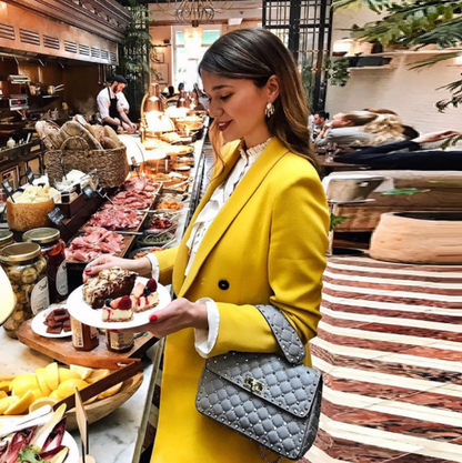 Veste blazer jaune