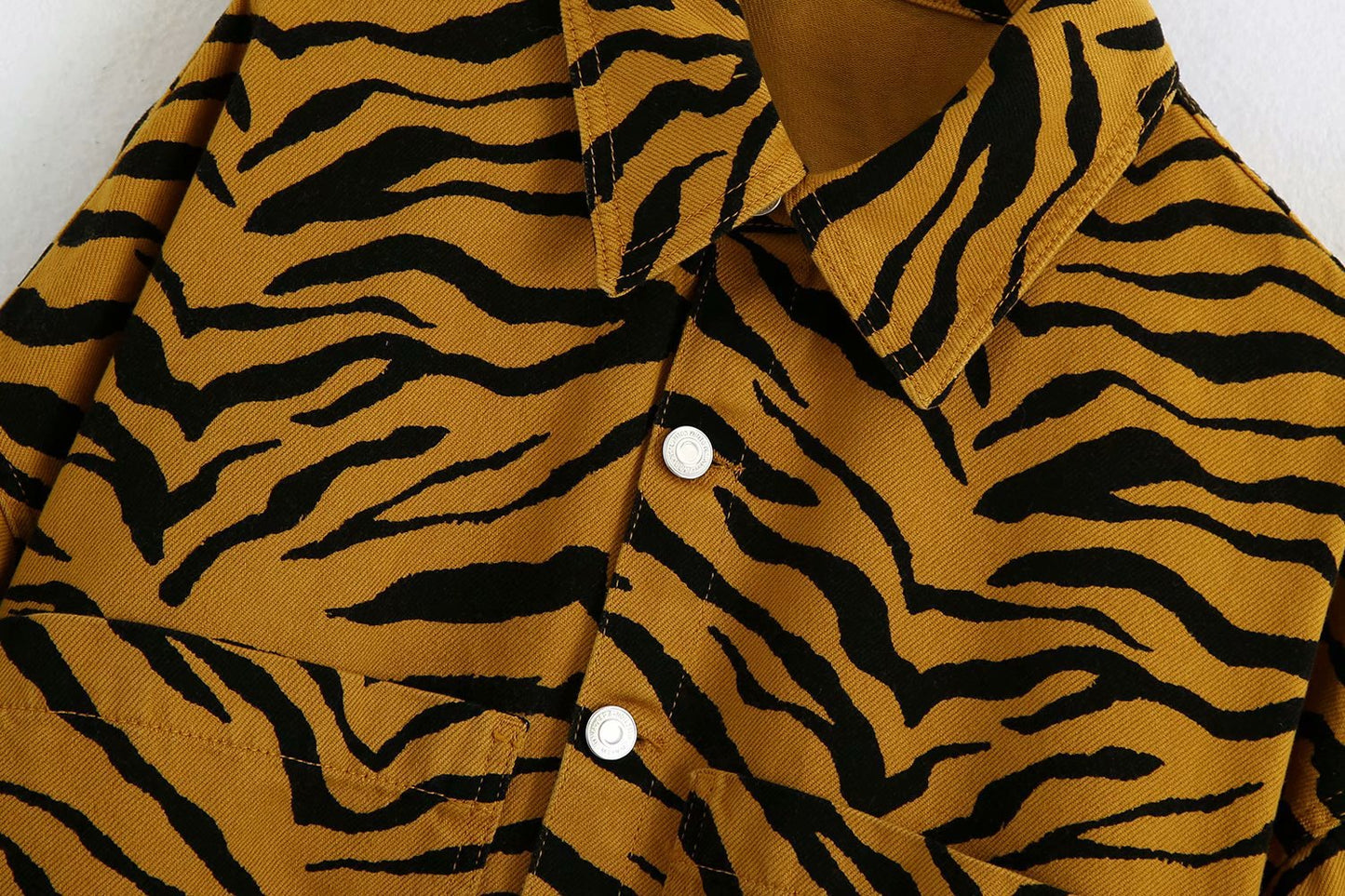 Chemise ample imprimé animalier