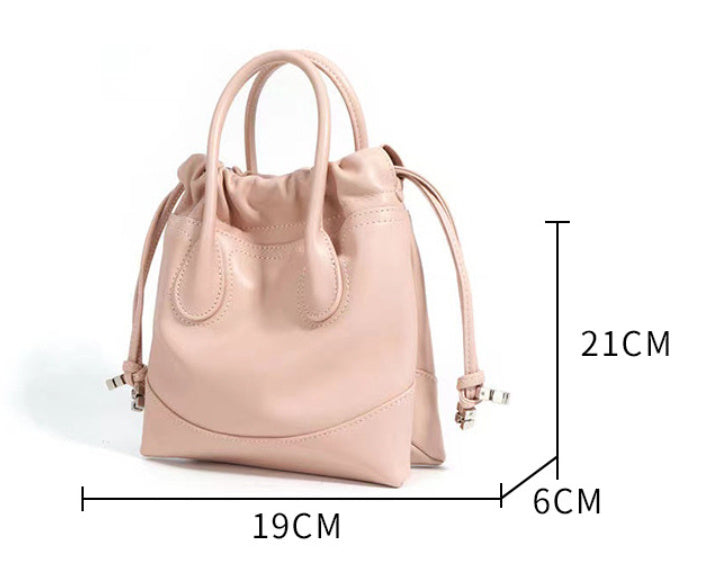 Women's Drawstring Bucket Versatile Crossbody Bag