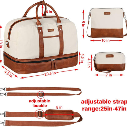 Large Capacity Waterproof And Wear-resistant Handbag