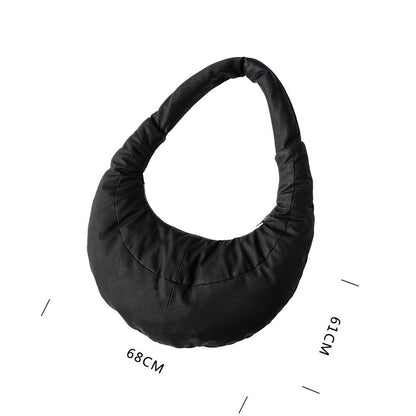 Bolso de hombro de viaje de cuero sintético de Niche