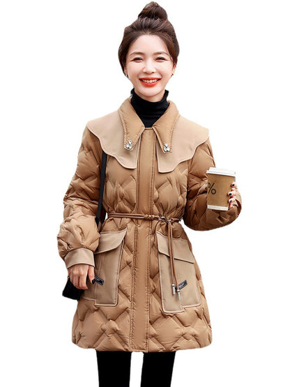 Women's Fashionable Stylish Sailor Collar Coat