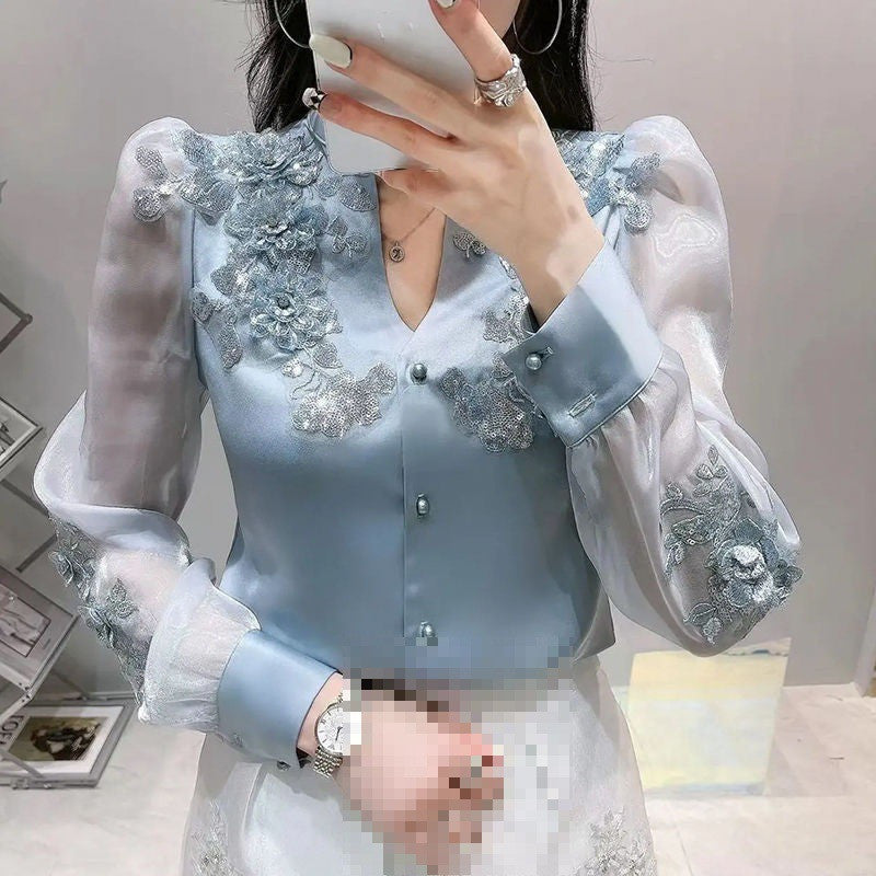 Women's Top Design Fashion Western Style Shirt