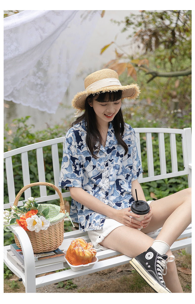 Women's Summer Loose Chiffon Shirt With Sunscreen