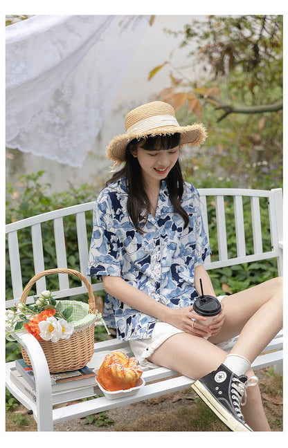 Women's Summer Loose Chiffon Shirt With Sunscreen