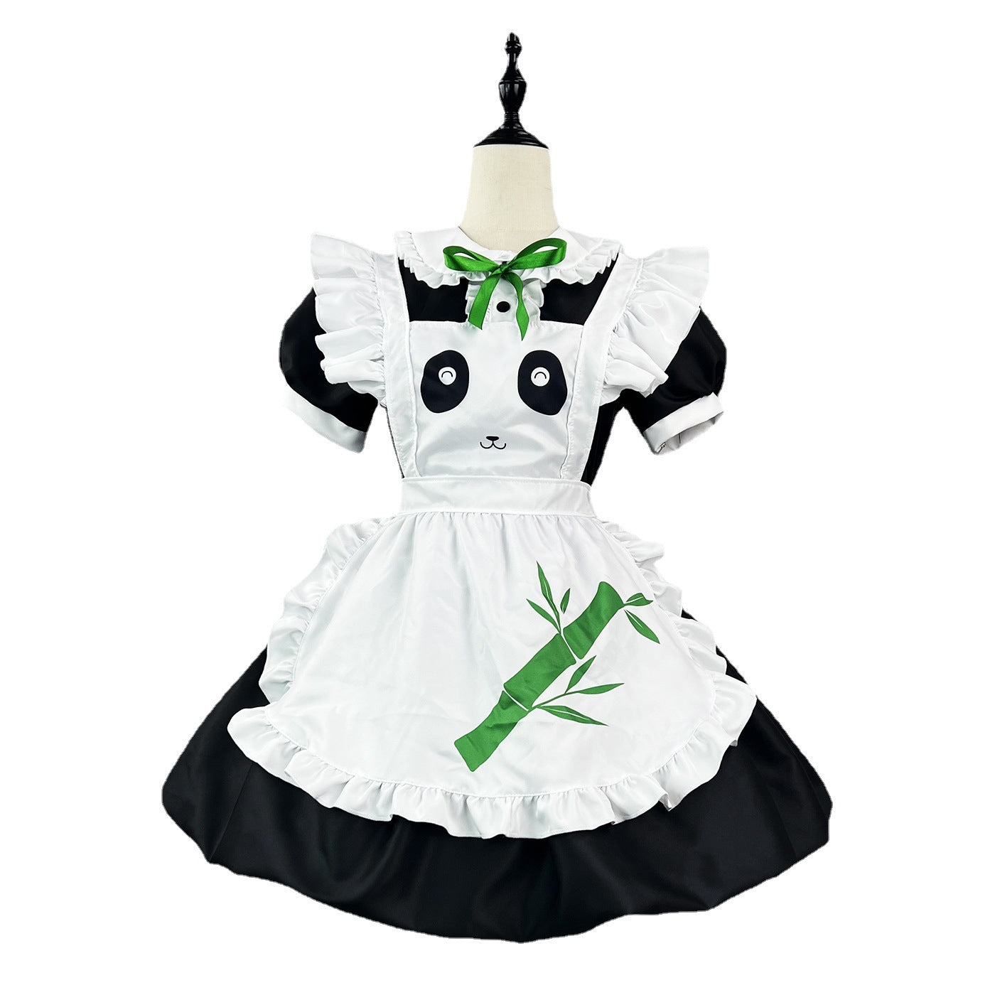 Cute Panda Maid Bubble Skirt Lolita Maid Costume Anime Costume