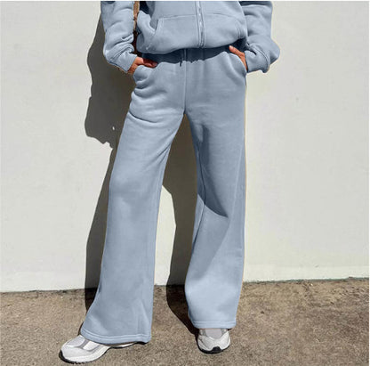 Loose Hooded Sportswear Jogger Pants Women's Suit