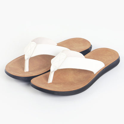 Zapatillas informales transpirables para exteriores, chanclas de suela suave de talla grande con borde cruzado, zapatos de playa