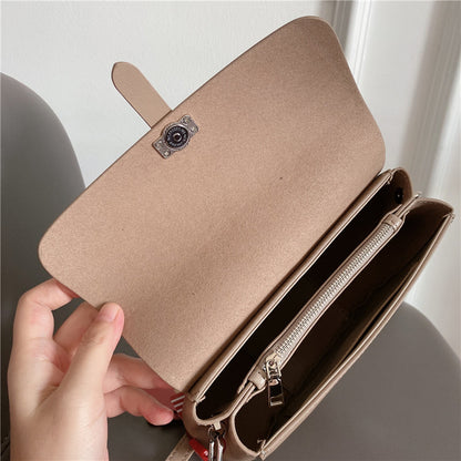 Popular Fashion Chain Crossbody All-match One-shoulder Saddle Bag