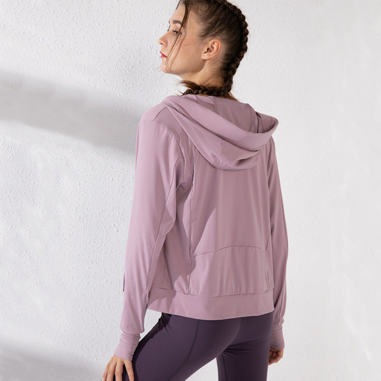 Chaqueta casual deportiva de yoga.