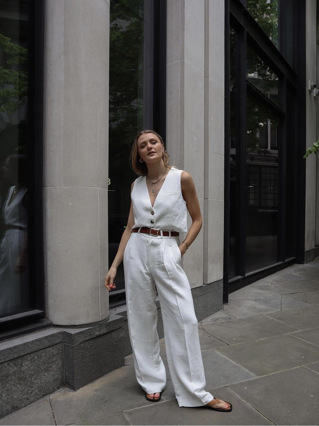 Costume gilet été mince femmes Europe et amérique