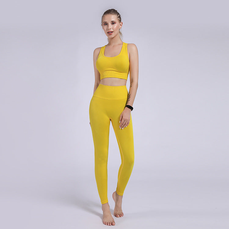 Vente chaude nouveaux vêtements de Yoga sans couture sport pêche hanches pantalons de Fitness pantalons de hanche Leggings vêtements de Yoga costumes pour femmes