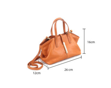 Bolso bandolera de piel de esqueleto salvaje Temperament para mujer