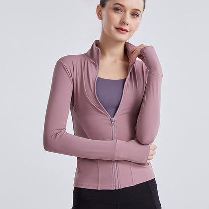 Cardigan de fitness et de course à pied avec poche