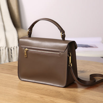 Fashion Retro Leather Handbag Women's