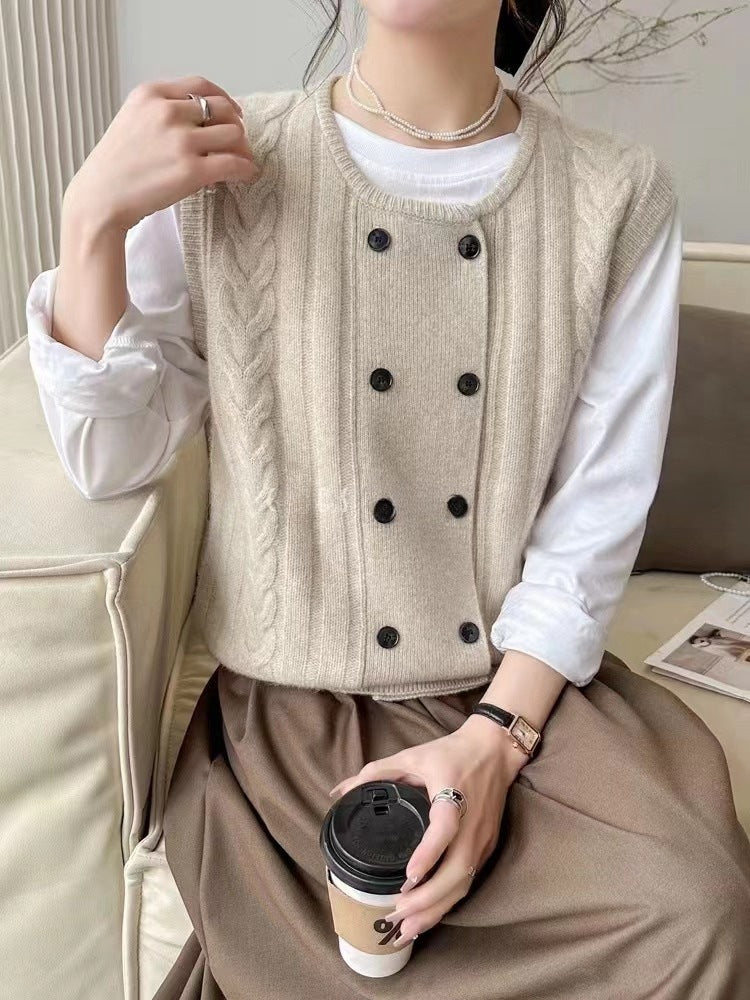 Style chinois pull gilet Cardigan femmes