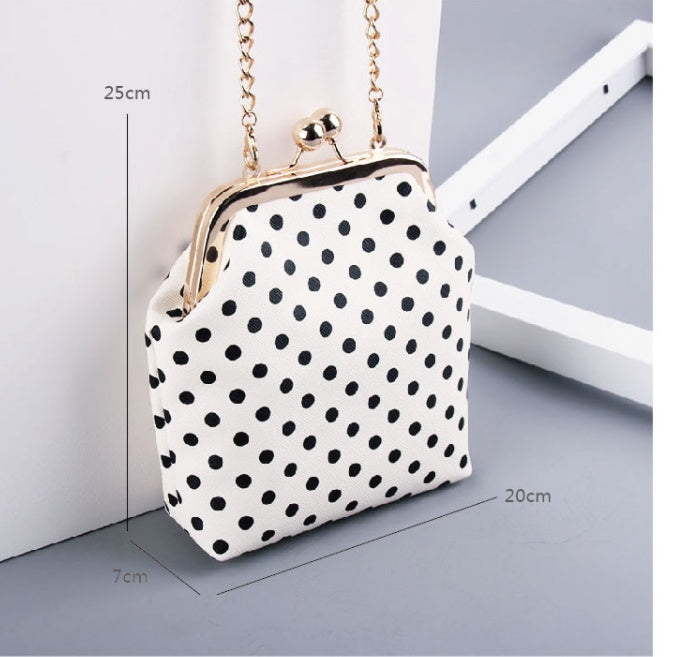 Cute Cow Clip Bag Versatile Cross One Shoulder