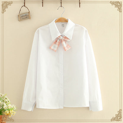 Junior High School Senior College Style Boudoir Suit Casual Vest Shirt Two-piece Set