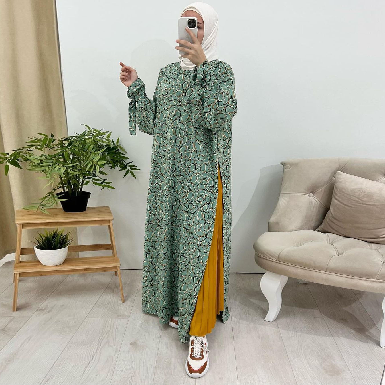 Women's Fashion Robe Casual Long Dress