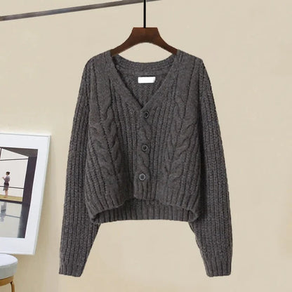 Cardigan pull épais pour femmes, nouveau Style, amincissant, assorti avec tout